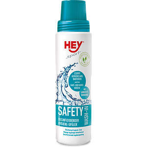 Антибактеріальний засіб Hey-Sport Safety Wash-In 250 мл | Рідина для прання термобілизни, туристичного й спортивного одягу