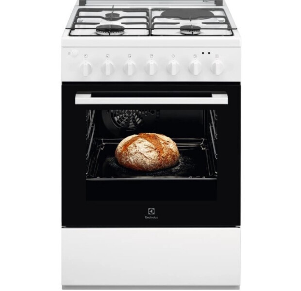 Плита комбінована Electrolux RKM624012W SurroundCook 60 см
