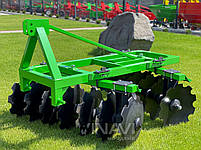Дискова борона навісна 2 секції 1.5 м (7 дисків), фото 2