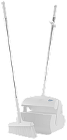Vikan совок в комплекті з щіткою для підмітання, 370мм, білий