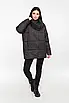 Куртки жіночі весняні стильні 42-52 чорний, фото 3