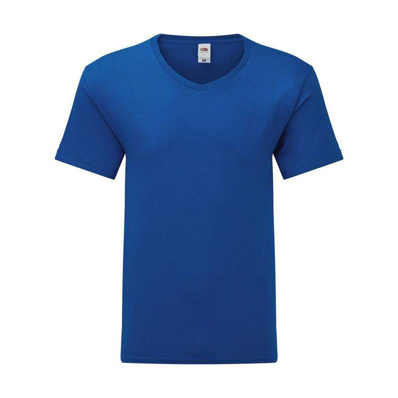 Чоловіча футболка з V-подібним вирізом Iconic синя