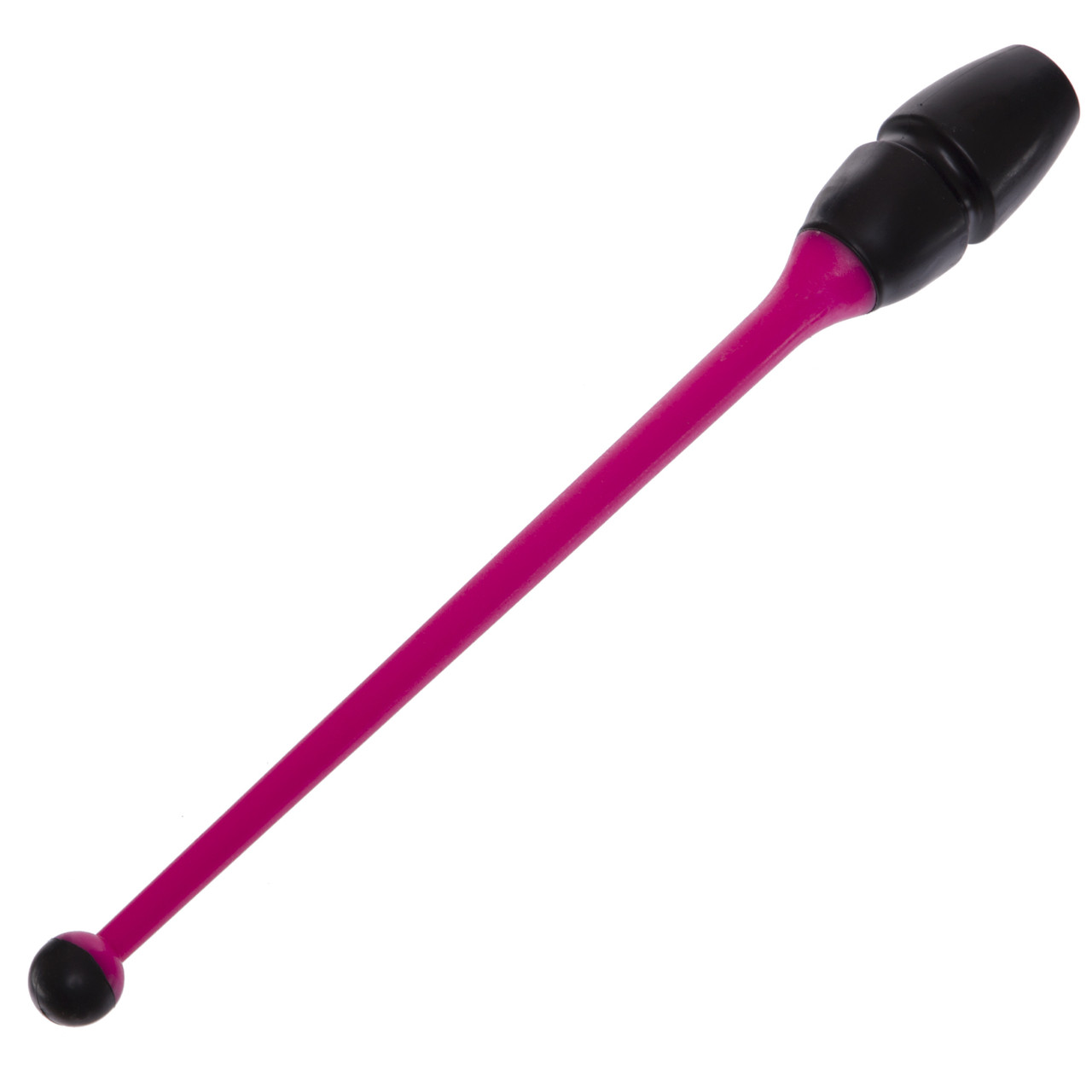 Булава для художньої гімнастики SP-Sport 6176 довжина 35 см Pink-Black, фото 1