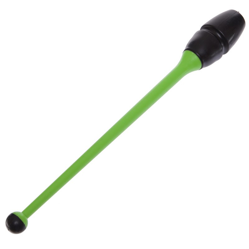 Булава для художньої гімнастики SP-Sport 6176 довжина 35 см Green-Black, фото 1