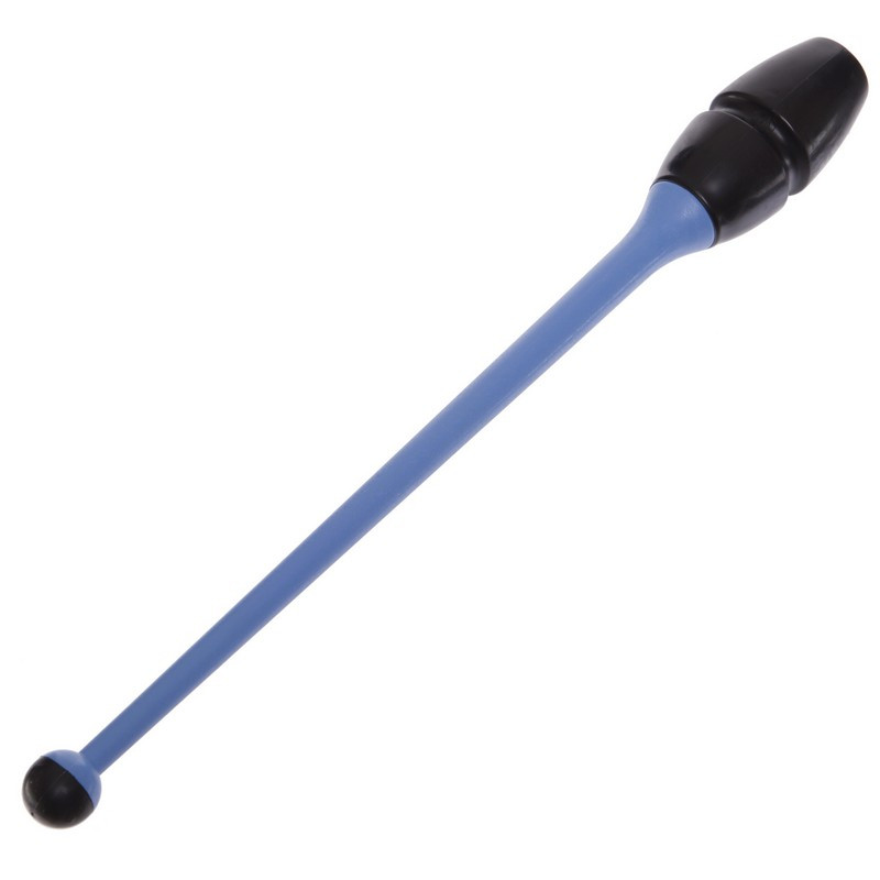 Булава для художньої гімнастики SP-Sport 6176 довжина 35 см Blue-Black, фото 1