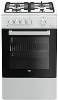 Плита газова Beko FSG52020FW  50*60 біла газ.газ