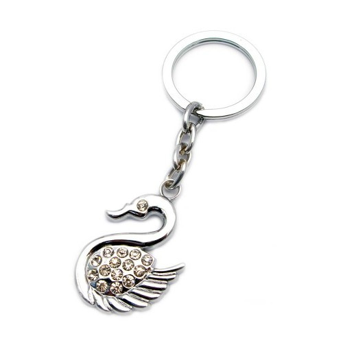 Брелок-підвіска для ключів гарний лебідь, фото 1