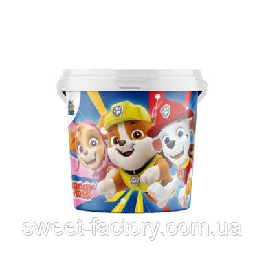 Солодка вата Щенячий патруль Paw Patrol Candy Floss Strawberry Полуниця 50g, фото 1