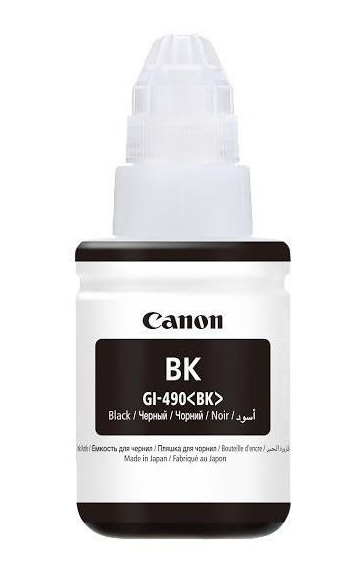 Водорастворимые чернила для принтера Canon GI-490 Black (0663C001) - фото 1 - id-p1658701805