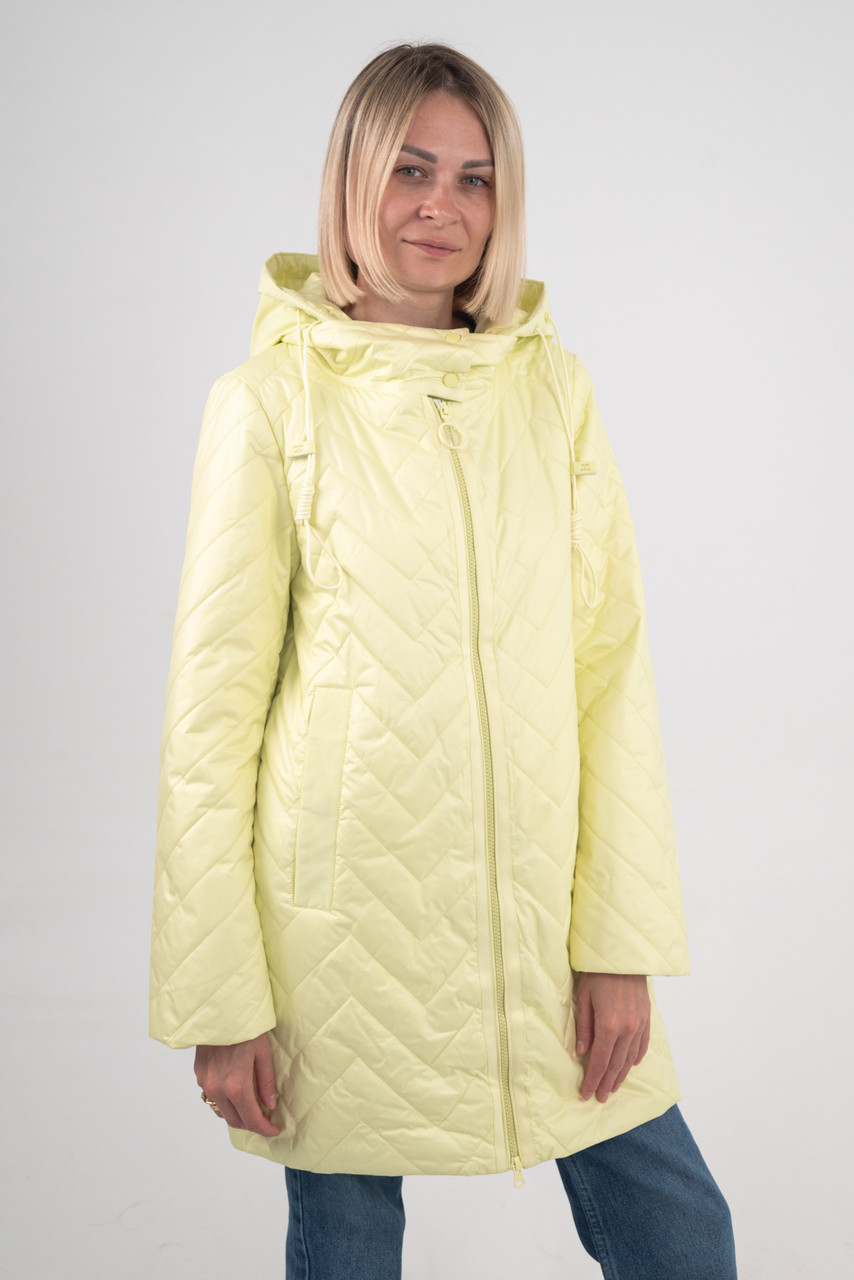 Жіноча куртка TOWMY 6736 lemon yellow, фото 1