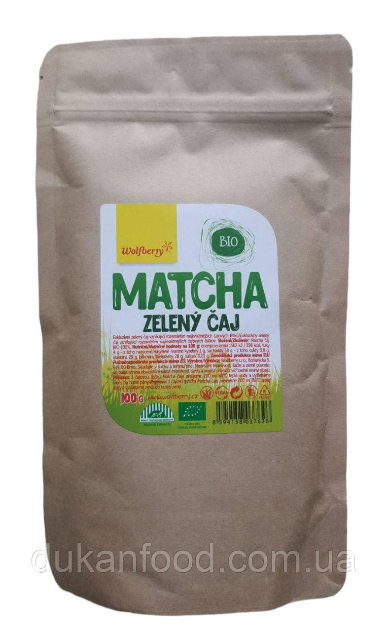 БІО Матча (зелений чай), Wolfberry, 100 г