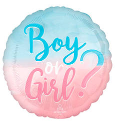 Повітряні кулі "Boy or Girl", Ø - 45 см, США