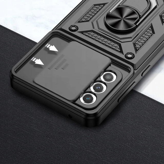 Ударостійкий чохол Camshield Serge Ring for Magnet для Samsung Galaxy A52 (A525F) Ударостійкий чохол Camshield Serge Ring for Magnet для Samsung Galaxy A52 (A525F)