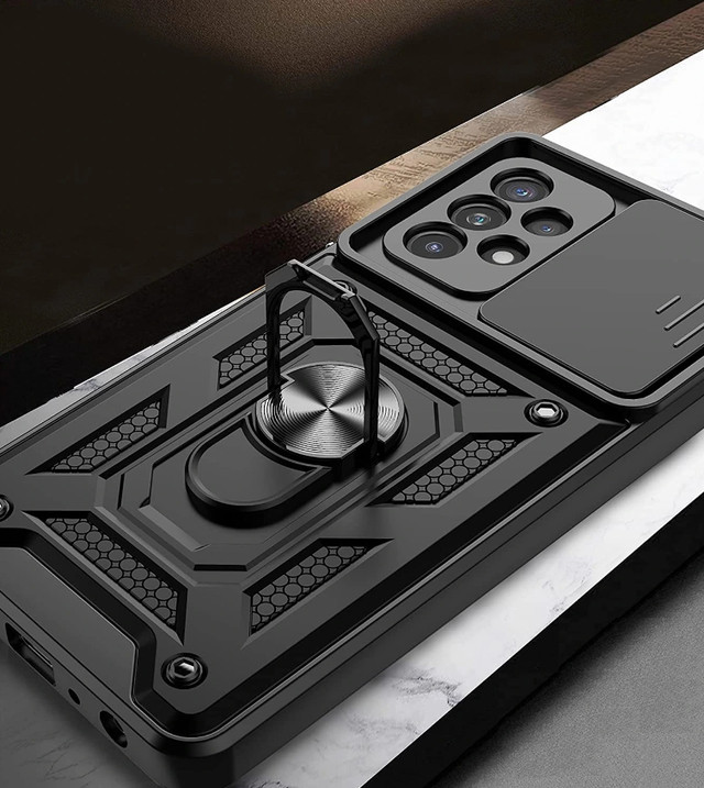 Ударостійкий чохол Camshield Serge Ring for Magnet для Samsung Galaxy A52 (A525F) Ударостійкий чохол Camshield Serge Ring for Magnet для Samsung Galaxy A52 (A525F)