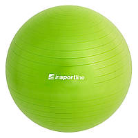 Мяч гимнастический для йоги фитнеса аэробики inSPORTline Top Ball 75 cm - зелений