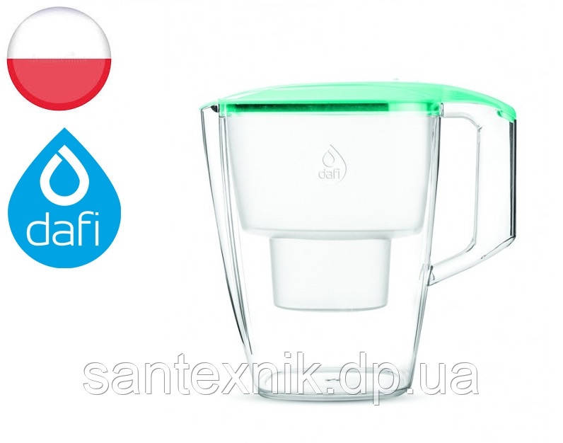 Глечик ДАФІ DAFI START 4.0L (колір М'ята) Аналог глечика Brita (Брита)