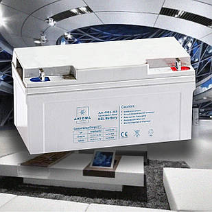 Акумуляторна батарея Axioma-GEL-65A/12В (780 Вт*рік)