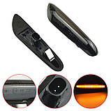 Повторювачі поворотів динамічні BMW E60 E61 E90 E91 E87 E81 E83 E84 E88 E92 E93 E82 E46 1 3 5 серії, фото 3