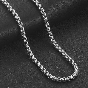 Ланцюжок 60см з нержавіючої медичної сталі "Фелікс" шириною 4 мм