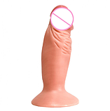 Фалоїмітатор на присоску 12 см, дилдо фаллос, інтимні іграшки, фото 6