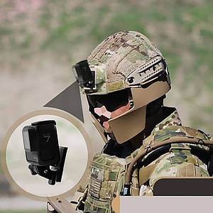 Кріплення на армійський (тактичного) шолом NVG Mount (фікс) для екшн камер (Версія 2022)