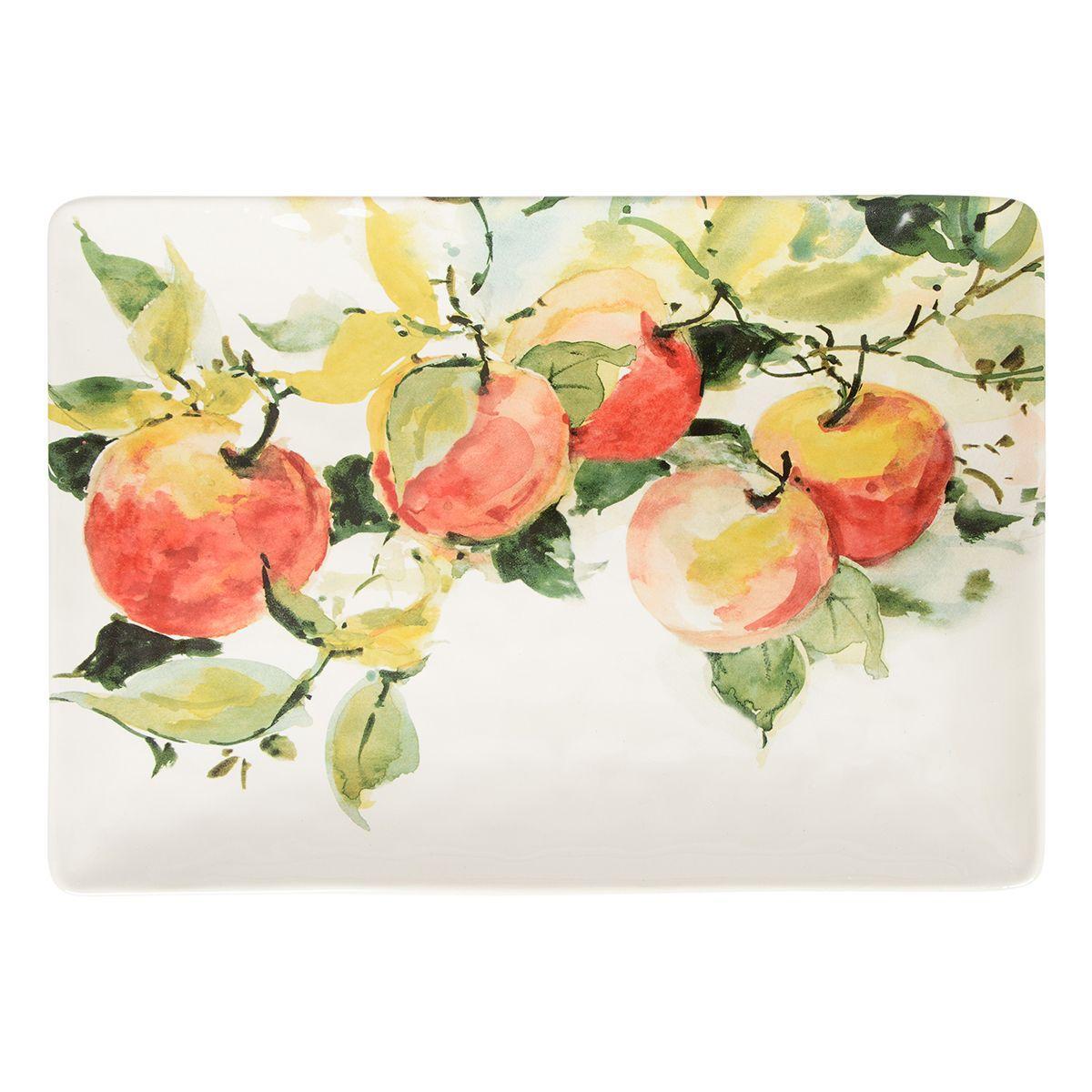 Блюдо керамічне прямокутне Certified International AMBROSIA 36*26 см 28030