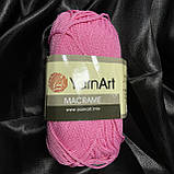 Макраме 147 рожевий, фото 2