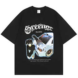 Футболка чорна LOYS аніме Hinata S