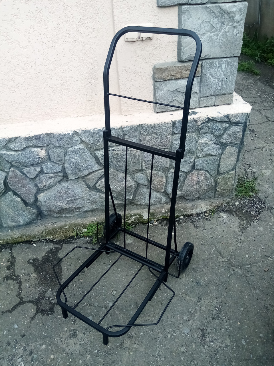 Візок ручний підприємницький, (ТП1) труба квадрат, фото 1