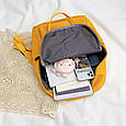 Рюкзак жіночий міський Жовтий, фото 4