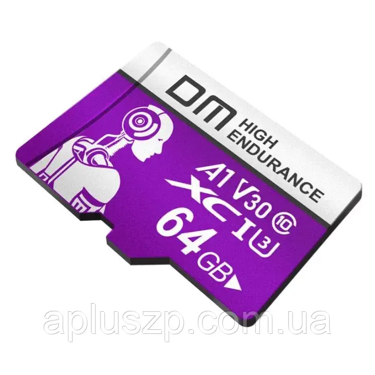 Картка пам'яті Micro SD 128Gb DM Purple Class 10