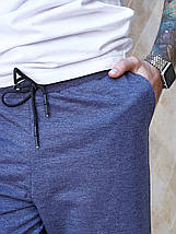 Чоловічі штани 1011 (манжет) джинс, фото 2