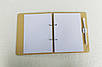 Дерев'яний блокнот "Біткоїн" (на кільцях із ручкою), щоденник із дерева, стильний подарунок з мотивацією, фото 5