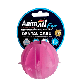 Іграшка для собак AnimAll Fun М'яч смакота з ароматом ванілі 5см Фіолетовий