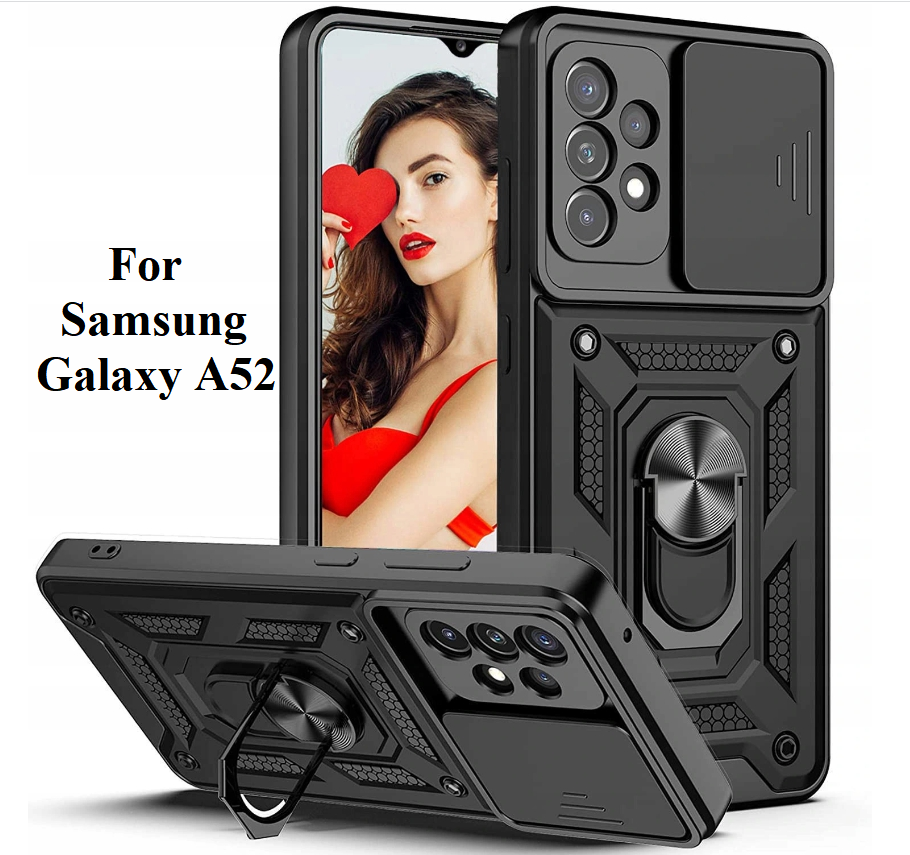 Ударостійкий чохол Camshield Serge Ring for Magnet для Samsung Galaxy A52 (A525F), фото 1