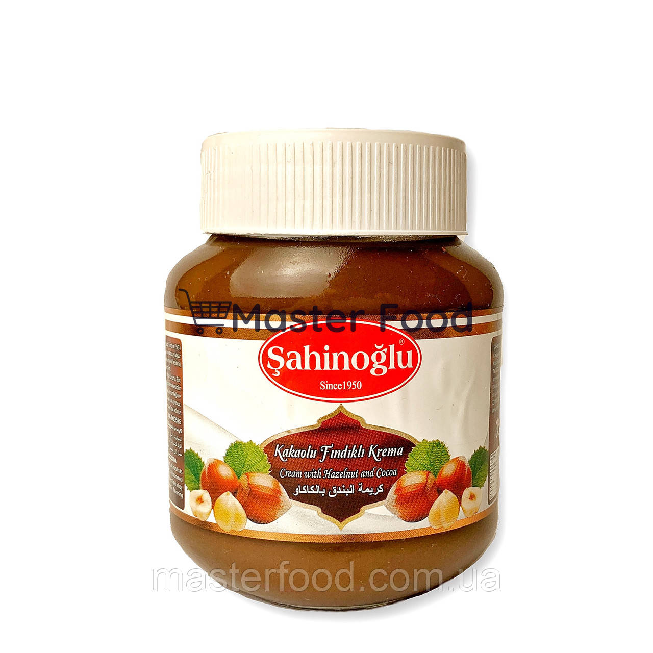 Шоколадна паста з|із| фундуком 350г. Sahinoglu