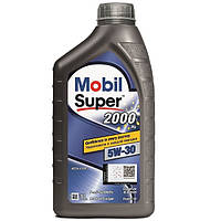 Масло моторне напівсинтетичне 1л 5w-30 super 2000 x1 MOBIL 155184-MOBIL