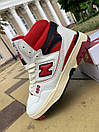 Кросівки чоловічі білі New Balance 650 (09105), фото 6