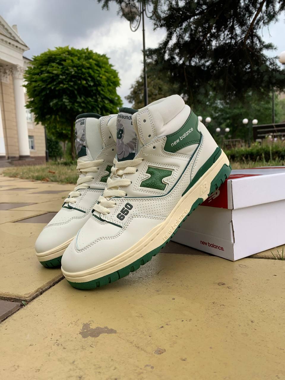 Кросівки чоловічі білі New Balance 650 (09106), фото 1