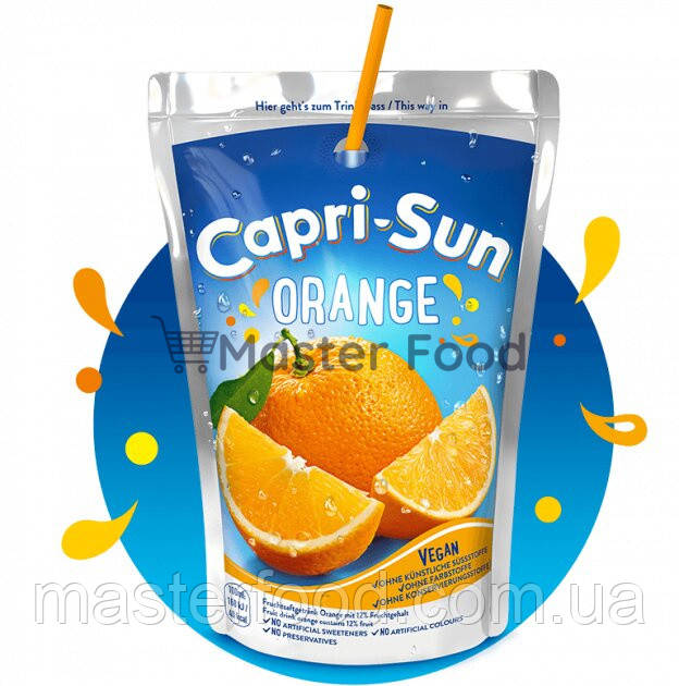 Capri-Sun Orange 200мл Капрізон, фото 1