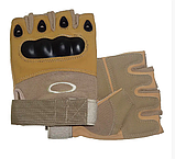Перчатки тактичні безпалі, Розмір: X-Large, Factory Pilot Gloves Half Palm, Колір: Tan, фото 6