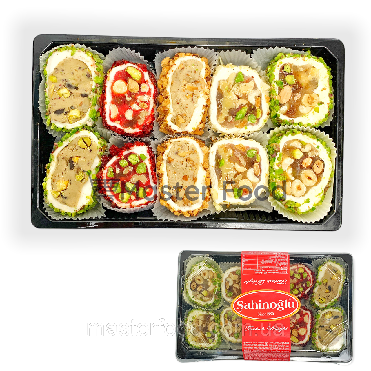 Рахат лукум турецький подарунковий 350г. Sahinoglu