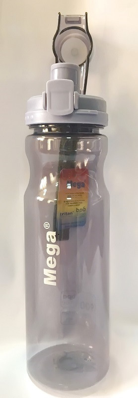 Спортивна пляшка Mega Tritan (MT090LPBS), 0,9 л