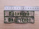 Шеврон на липучці ЗСУ, військовий, армійський, фото 2