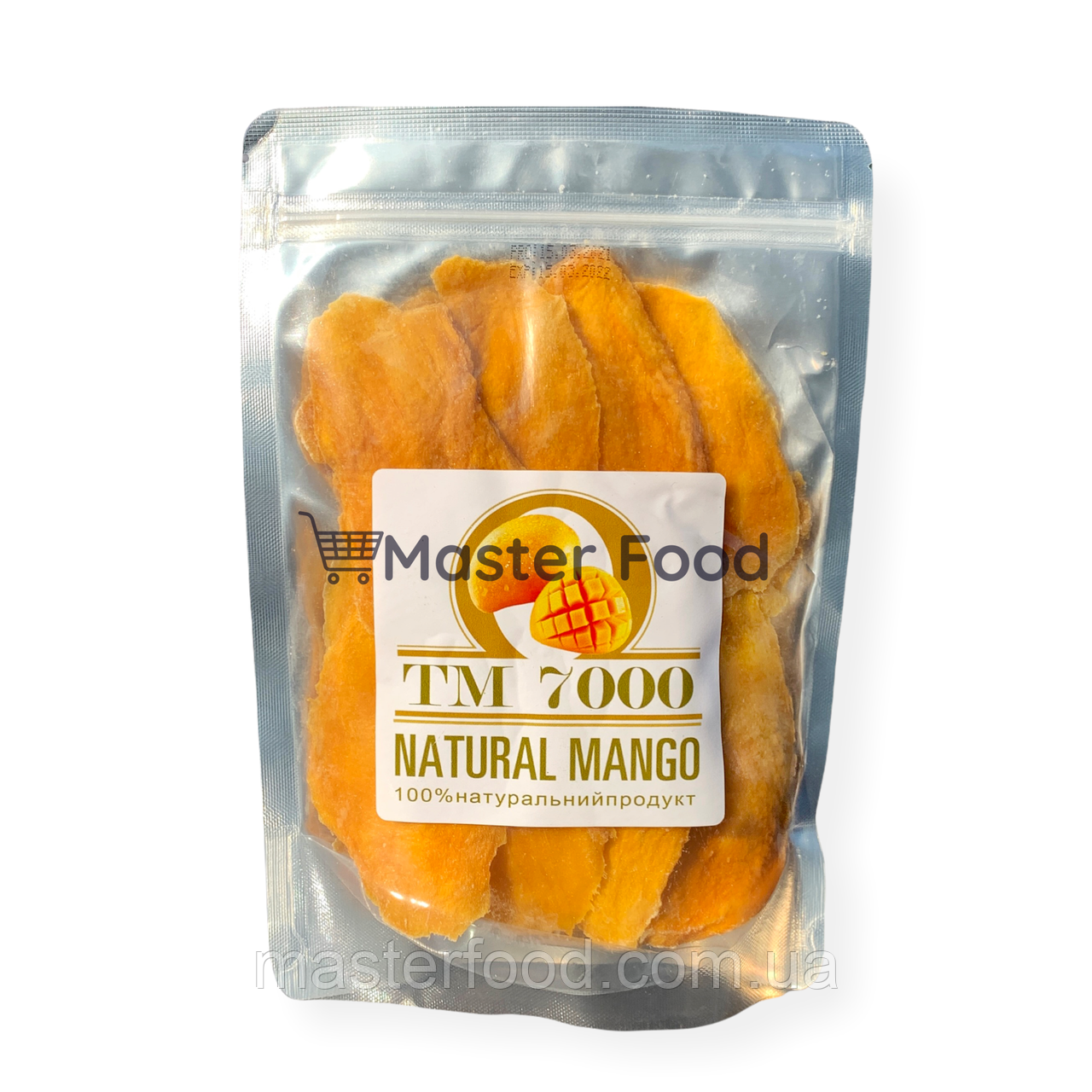 Манго ТМ 7000 сушене без цукру 500г, фото 1