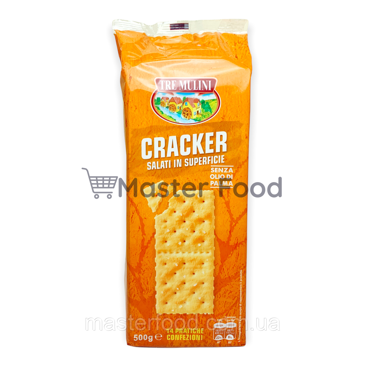 Крекери Солоні 500г. Tre Mulini Cracker