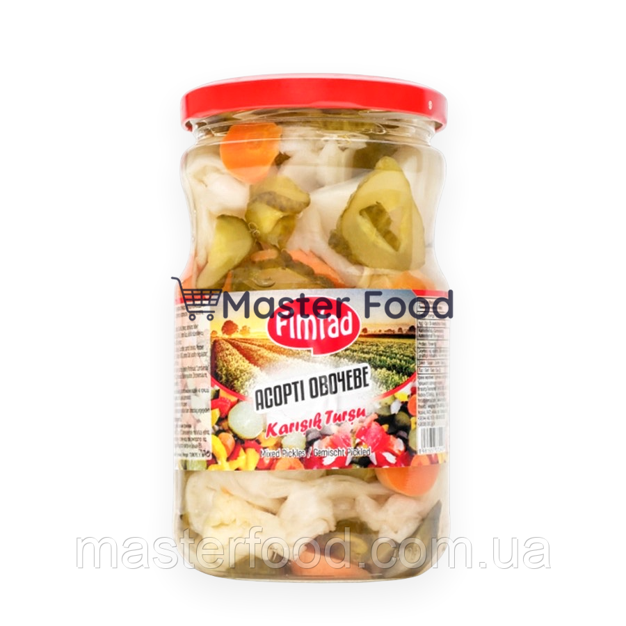 Салат мікс маринований Fimtad 680г.