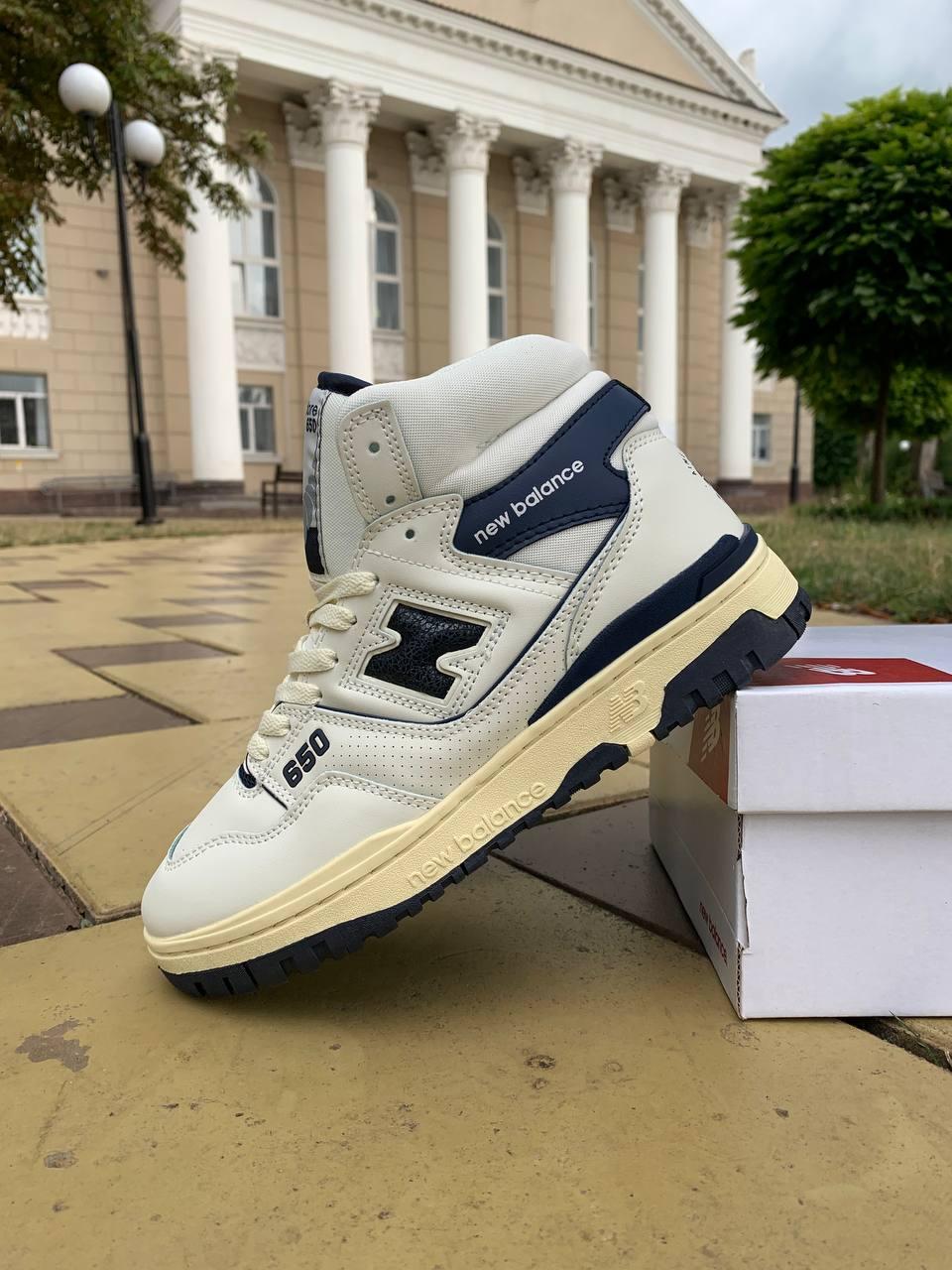 Кросівки чоловічі білі New Balance 650 (09104), фото 1