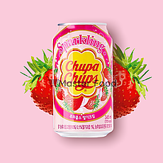 Напій Chupa Chups газований полуниця із вершками 0,345л