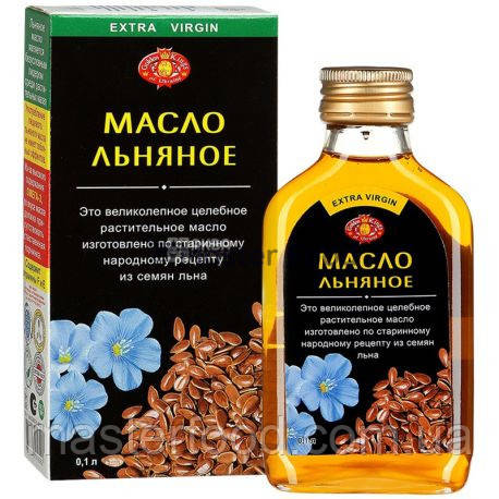 Олія Льняна Golden Kings of Ukraine 100мл.